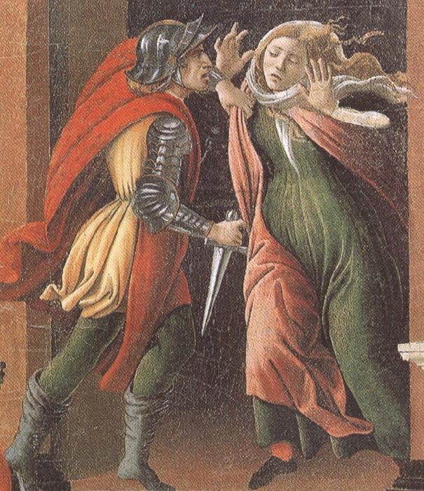Sandro Botticelli Stories of Lucretia (mk36) oil painting image